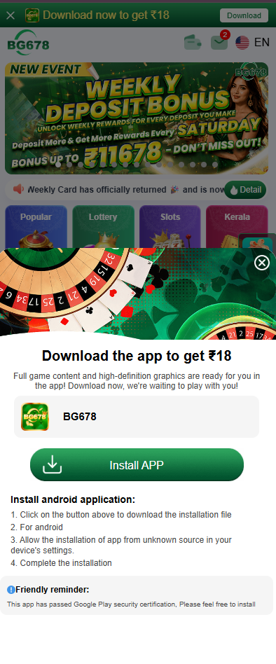 Download BG678 Official App BG678